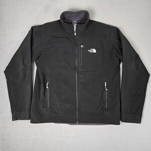 The North Face Jacket Men's XL Apex Bionic Softshell Black Windproof TNF Apex